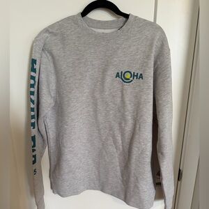 ALOHA Collection Gray Special Edition sweatshirt - size Medium